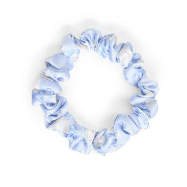 Goody x LoveShackFancy Satin Skinny Scrunchies - 5ct - Everblooming Rosettes and English Ivy Water Lily