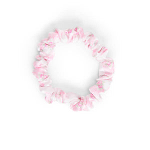 Goody x LoveShackFancy Satin Skinny Scrunchies - 5ct - Rosa Beaux and English Ivy Pink