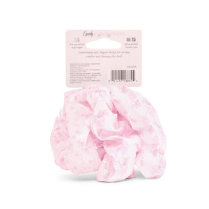 Goody x LoveShackFancy Satin Scrunchies - 3ct - Rosa Beaux and English Ivy Pink