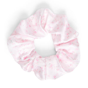 Goody x LoveShackFancy Satin Scrunchies - 3ct - Rosa Beaux and English Ivy Pink