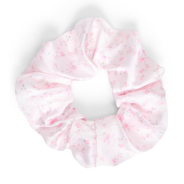 Goody x LoveShackFancy Satin Scrunchies - 3ct - Rosa Beaux and English Ivy Pink