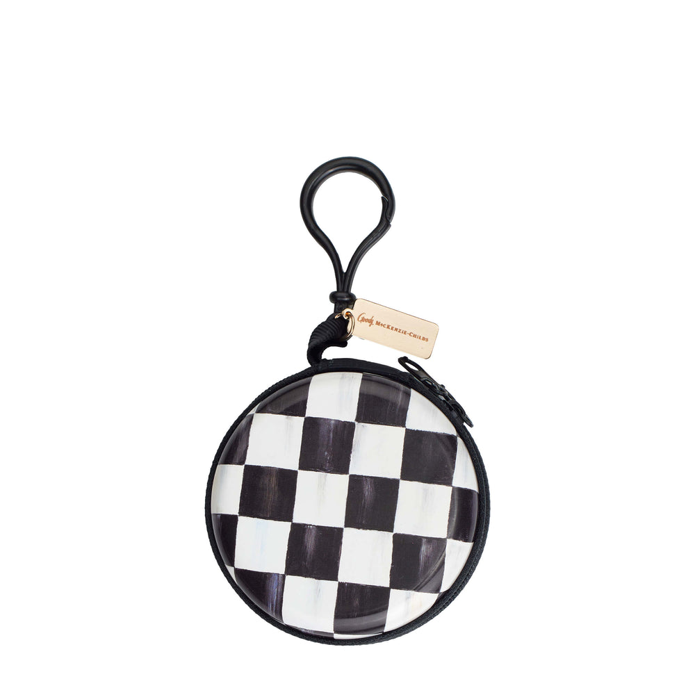 MacKenzie-Childs x Goody Elastics Pouch - Courtly Check, 15ct