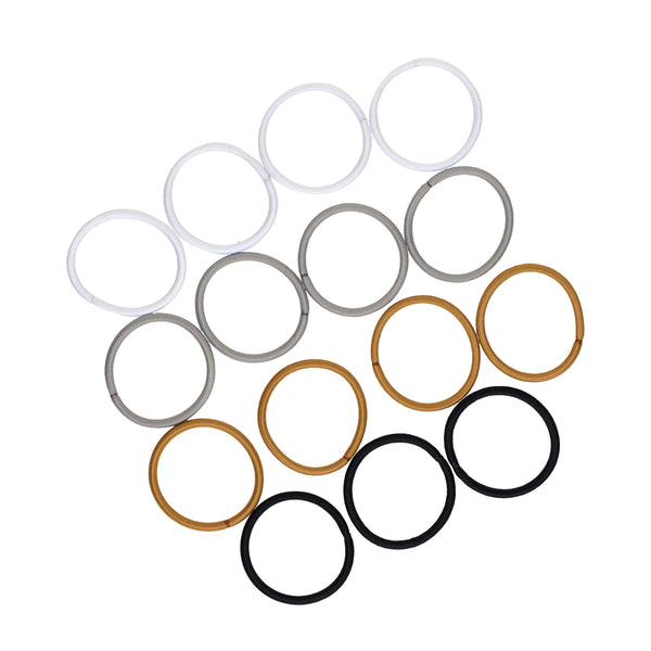 MacKenzie-Childs x Goody Elastics Pouch - Courtly Check, 15ct