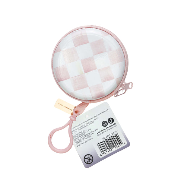 MacKenzie-Childs x Goody Elastics Pouch - Rosy Check, 15ct