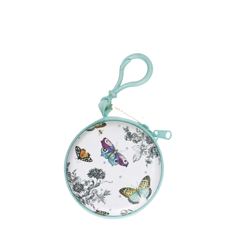 MacKenzie-Childs x Goody Elastics Pouch - Butterfly Toile, 15ct