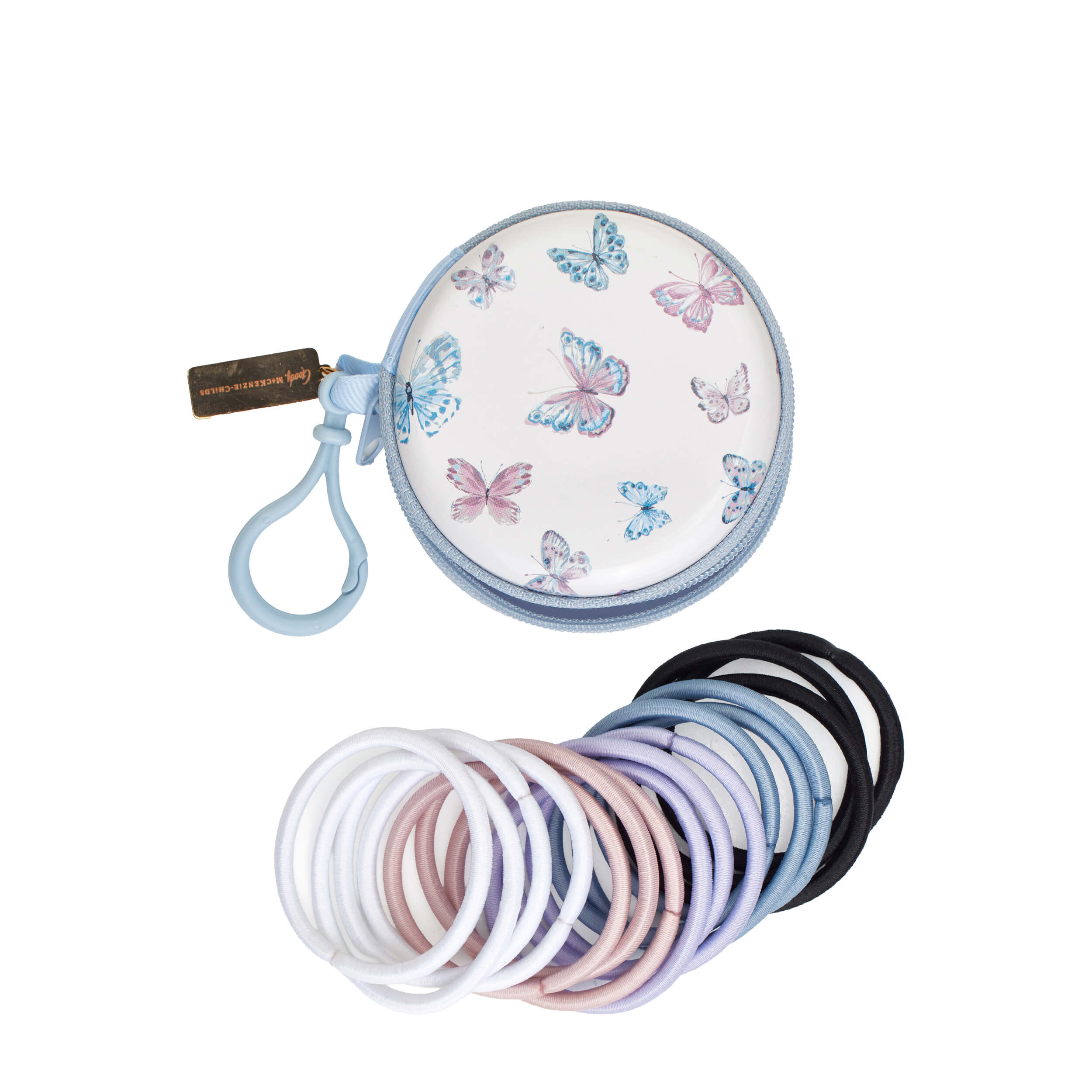 MacKenzie-Childs x Goody Elastics Pouch - Butterfly Hill, 15ct