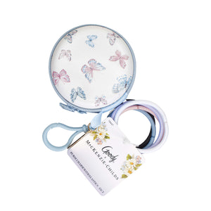 MacKenzie-Childs x Goody Elastics Pouch - Butterfly Hill, 15ct