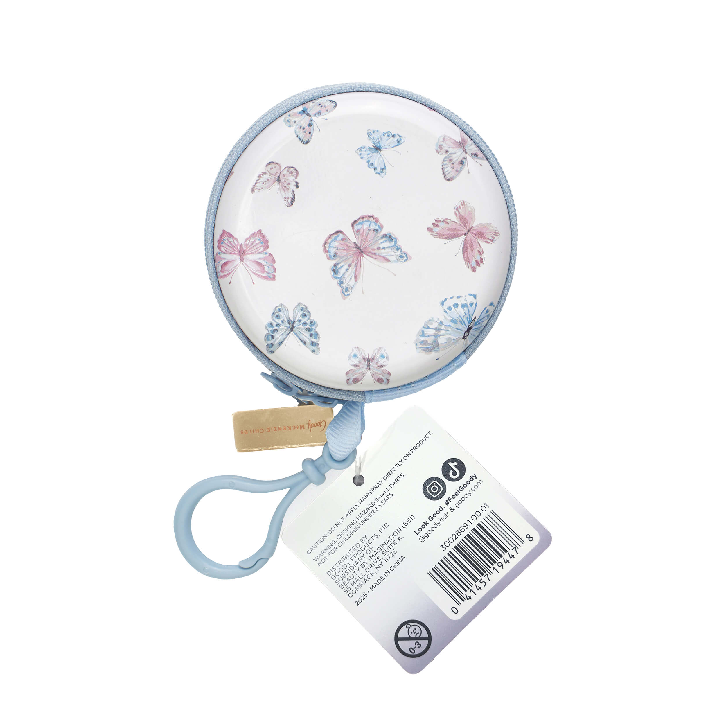 MacKenzie-Childs x Goody Elastics Pouch - Butterfly Hill, 15ct