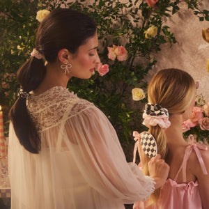 MacKenzie-Childs x Goody Satin Skinny Scrunchies, 5ct