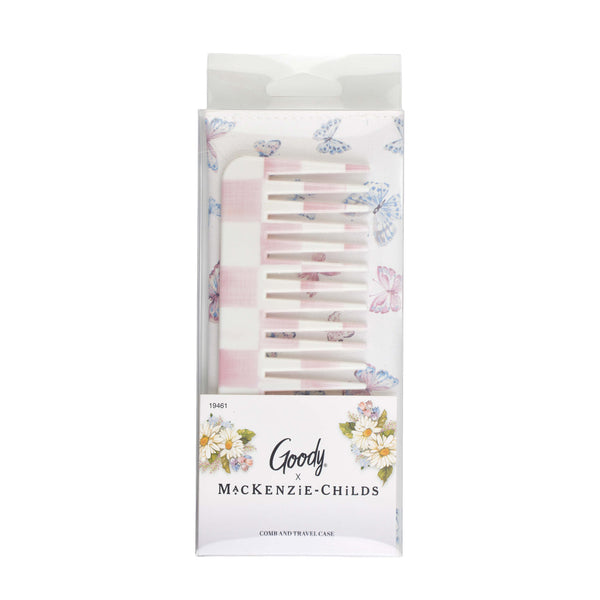 MacKenzie-Childs x Goody Comb & Travel Case - Pink Multi
