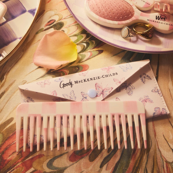 MacKenzie-Childs x Goody Comb & Travel Case - Pink Multi