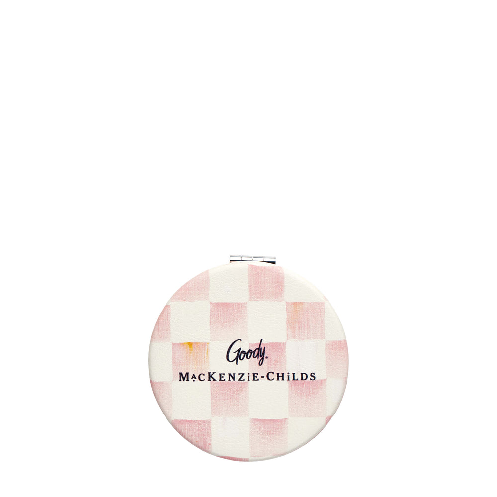 MacKenzie-Childs x Goody Mirror Compact - Pink