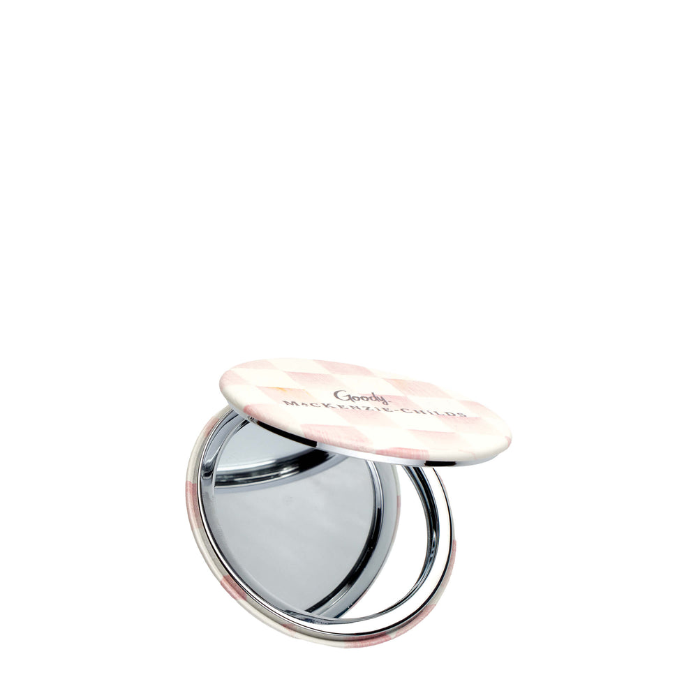 MacKenzie-Childs x Goody Mirror Compact - Pink