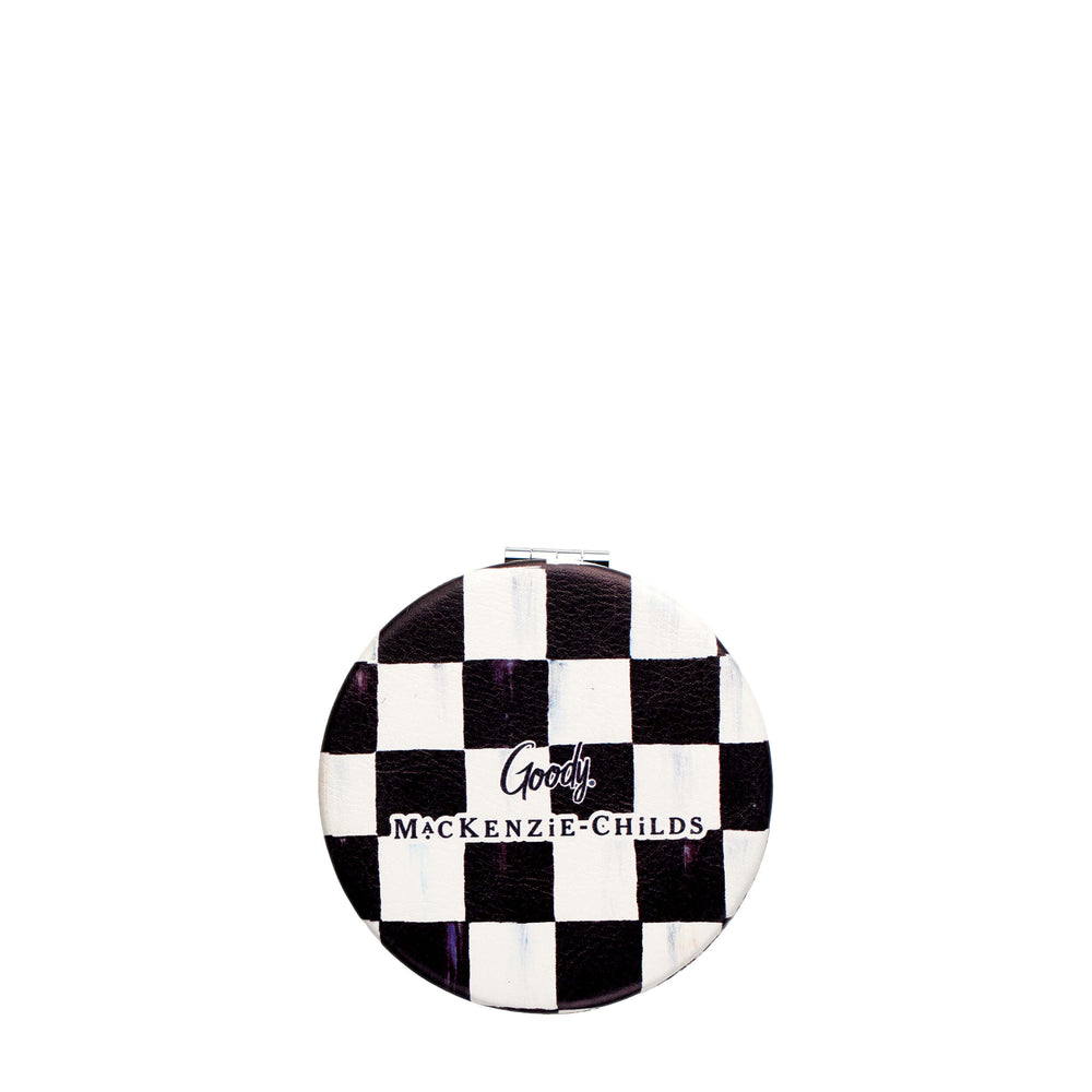 MacKenzie-Childs x Goody Mirror Compact - Black