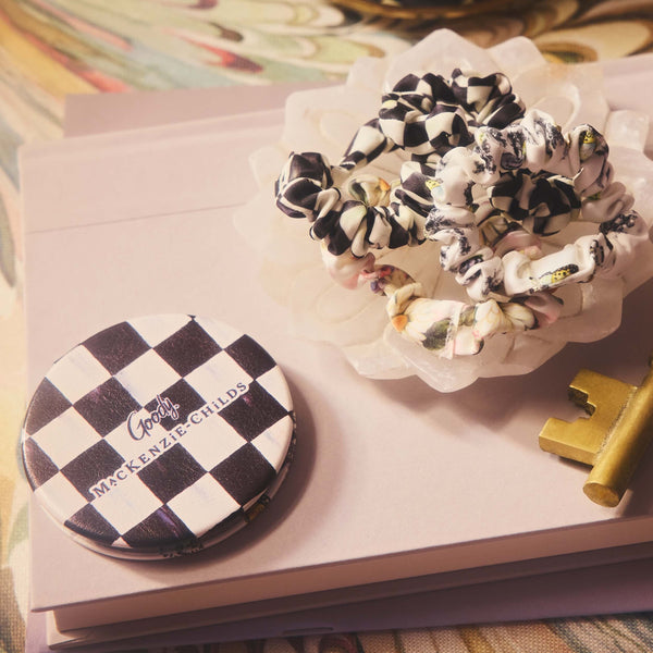 MacKenzie-Childs x Goody Satin Skinny Scrunchies, 5ct