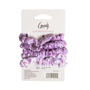 Goody x LoveShackFancy Satin Scrunchies - Happy Thoughts & Ribbon Rosa - 5ct