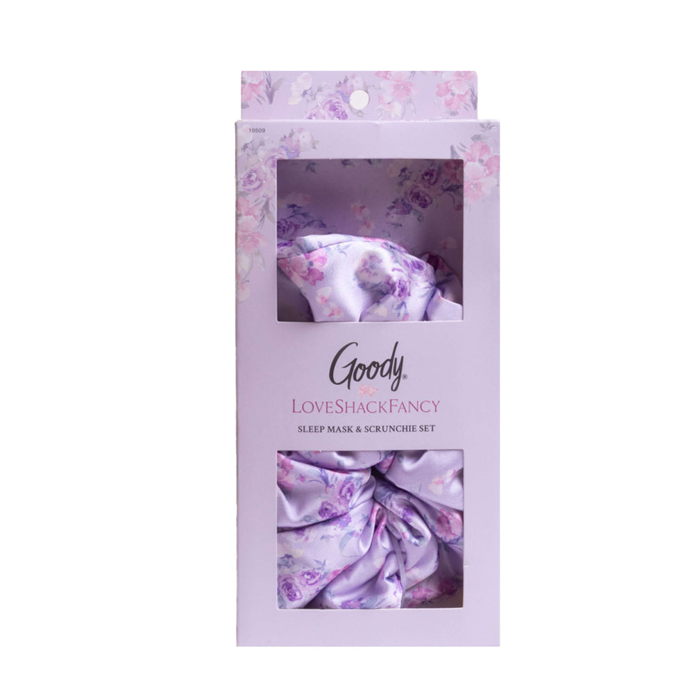 Goody x LoveShackFancy Eye Mask & Pillow Scrunchie Set - Happy Thoughts