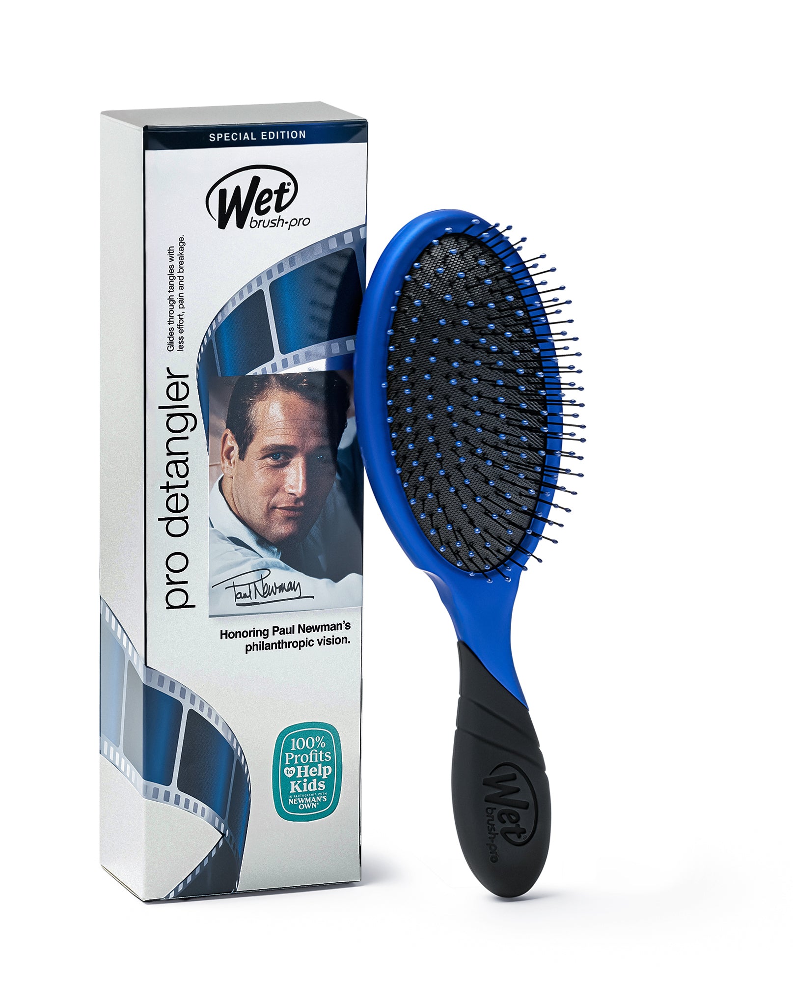 Special Edition Wet Brush x Newman’s Own Pro Detangler in Deep Blue