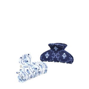 Wet Brush × Hill House Small Claw Clips, 2ct - Blue