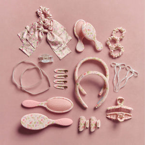 Wet Brush × Hill House Small Claw Clips, 2ct - Pink Bluebonnet Floral/Shell