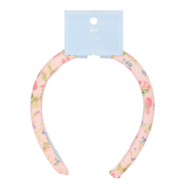 Wet Brush × Hill House Puffy Headband - Pink Bluebonnet Floral