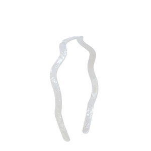 Wet Brush × Hill House Wavy Headband - White Shell