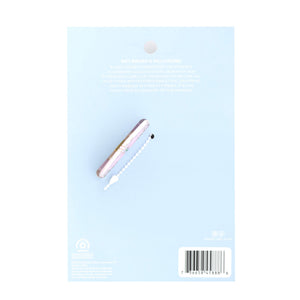 Wet Brush x Hill House Large Claw Clip - Matte Pink Trellis