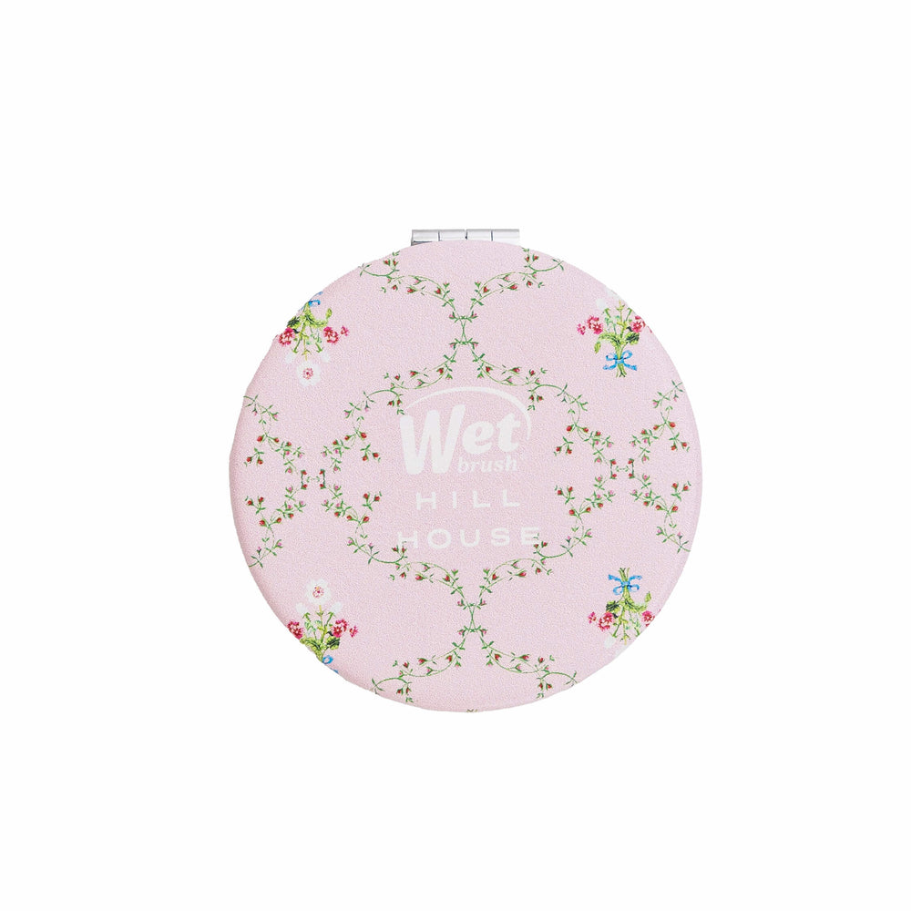 Wet Brush® x Hill House Pink Trellis Compact Mirror