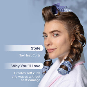 Wet Brush x Hill House Heatless Curler Set - Ditsy Thistle - 5pc