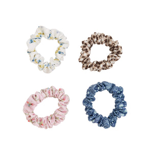 Wet Brush x Hill House Skinny Satin Scrunchies - 4ct