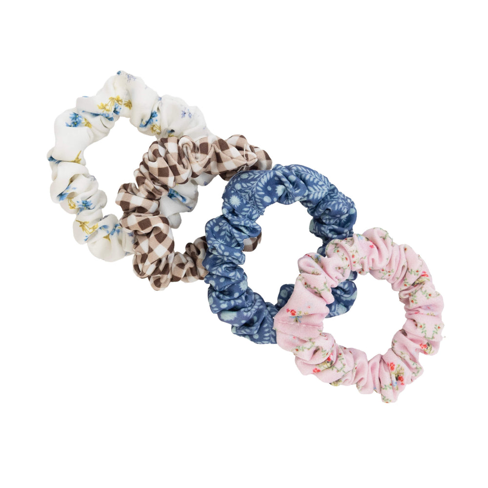 Wet Brush x Hill House Skinny Satin Scrunchies - 4ct