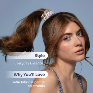 Wet Brush x Hill House Skinny Satin Scrunchies - 4ct