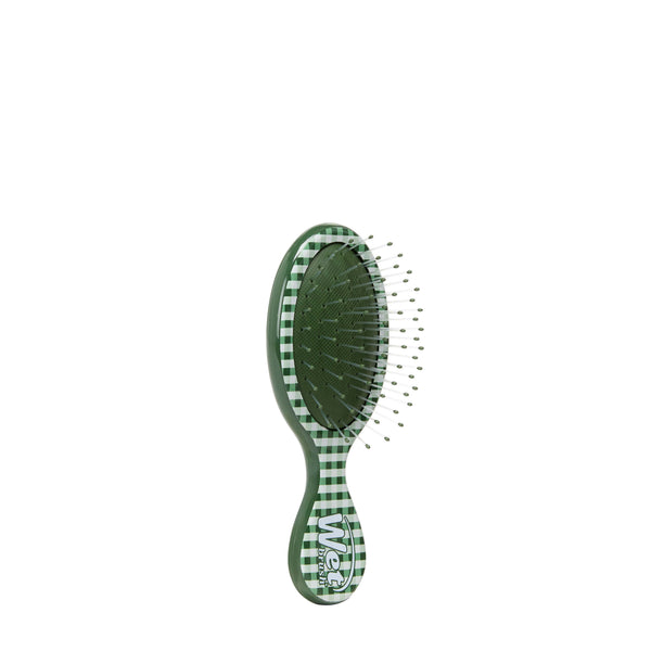 Wet Brush × Hill House Mini Detangler - Olive Gingham