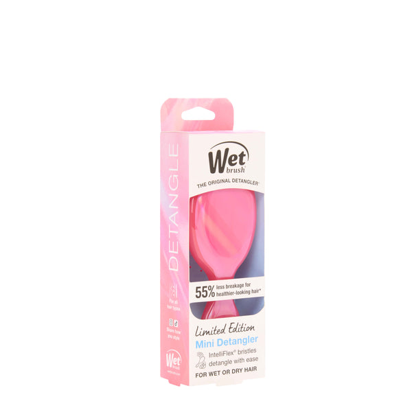 Prismatic Glow Mini Detangler - Pink