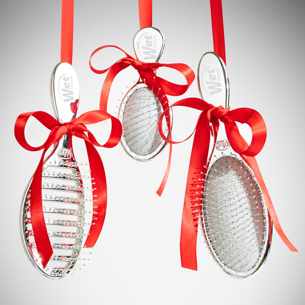 Festive Finish Speed Dry & Mini Detangler Gift Set - Silver