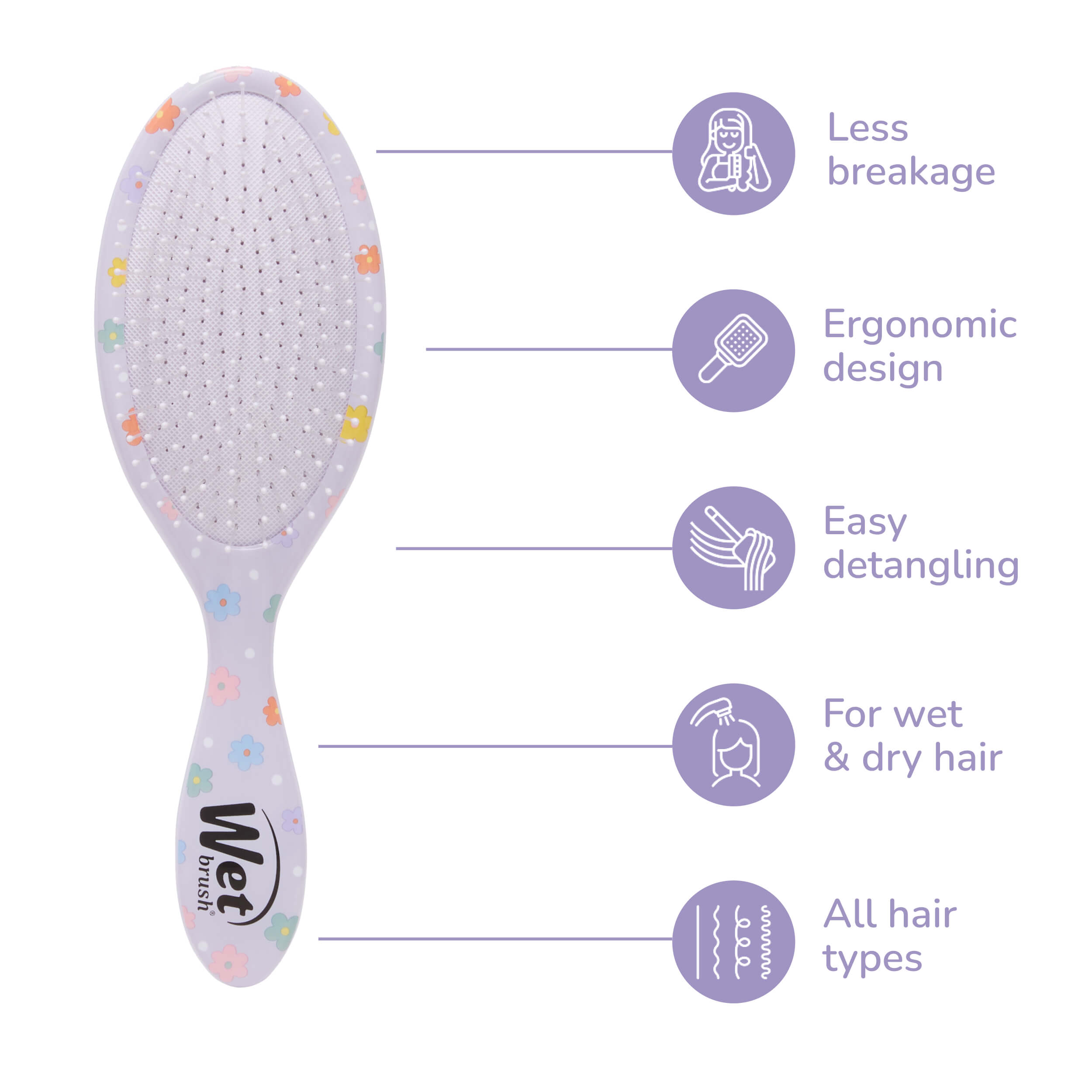 Wet Brush x Disney Original Detangler - Hello Daisy