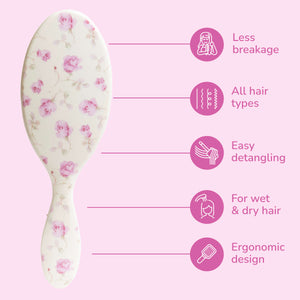 Wet Brush x LoveShackFancy Original Detangler - Ribbon Rosa