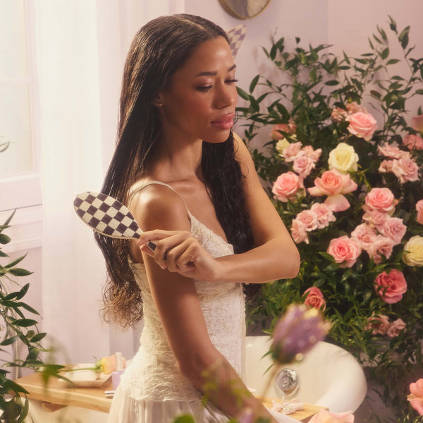 MacKenzie-Childs x Wet Brush Original Detangler - Courtly Check