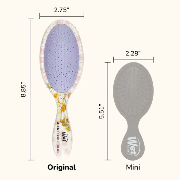 MacKenzie-Childs x Wet Brush Original Detangler - Wildflower Dot