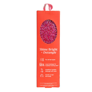 Pink Tie Affair Original Detangler - Hot Pink Glitter