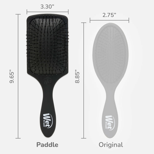 Paddle Detangler - Frost Black