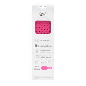 Paddle Detangler - Frost Pink