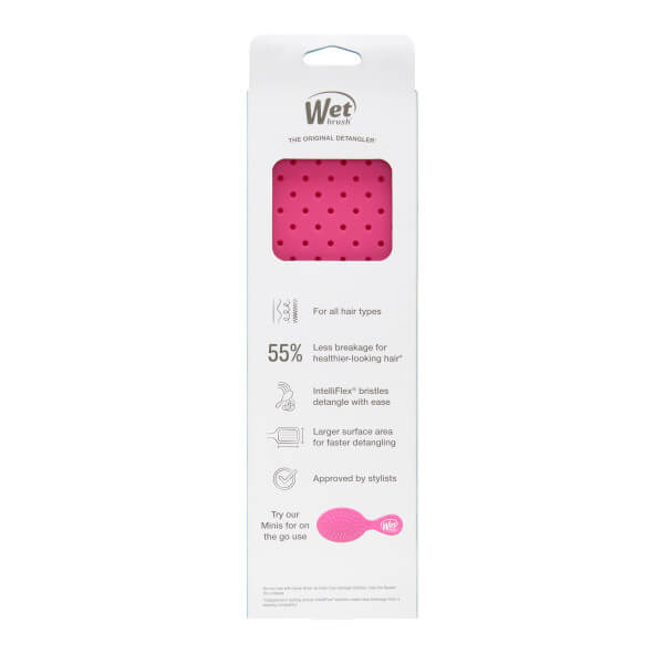 Paddle Detangler - Frost Pink