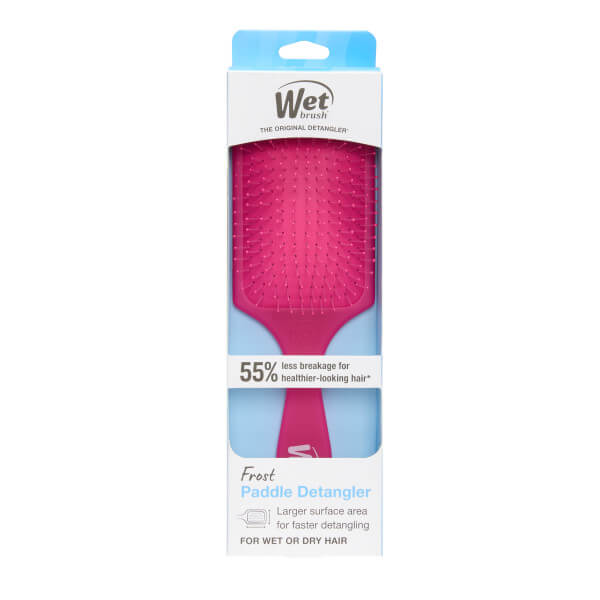 Paddle Detangler - Frost Pink