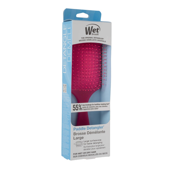 Paddle Detangler - Frost Pink