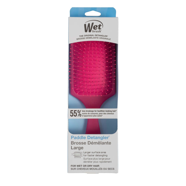 Paddle Detangler - Frost Pink