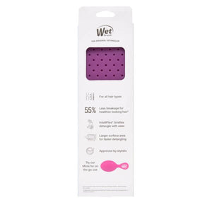 Paddle Detangler - Frost Purple