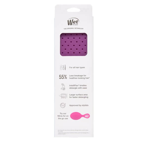 Paddle Detangler - Frost Purple