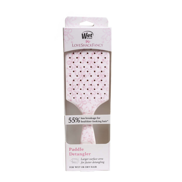 Wet Brush x LoveShackFancy Paddle Detangler - Coquette Bow