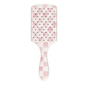 MacKenzie-Childs x Wet Brush Paddle Detangler - Rosy Check